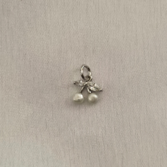 Cherry Charm in 925 Sterling Silver
