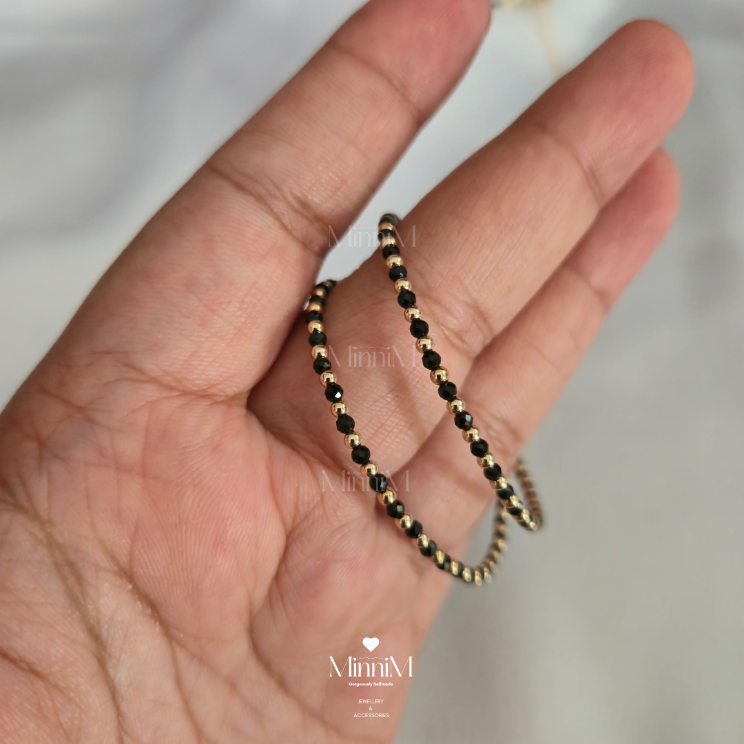14k Gold Filled Double Layered NAZARIYA Bracelet 02