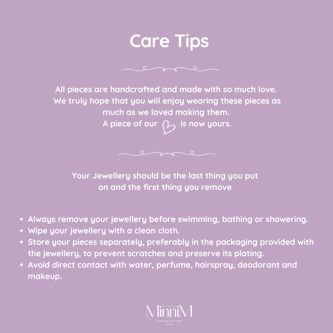 Care tips for jewelry 