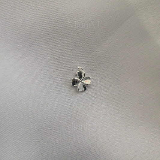Four Leaf Clover Charm in 925 Sterling Silver