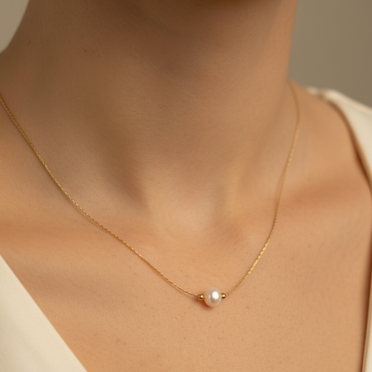 14k Gold Filled Freshwater Pearl Necklace