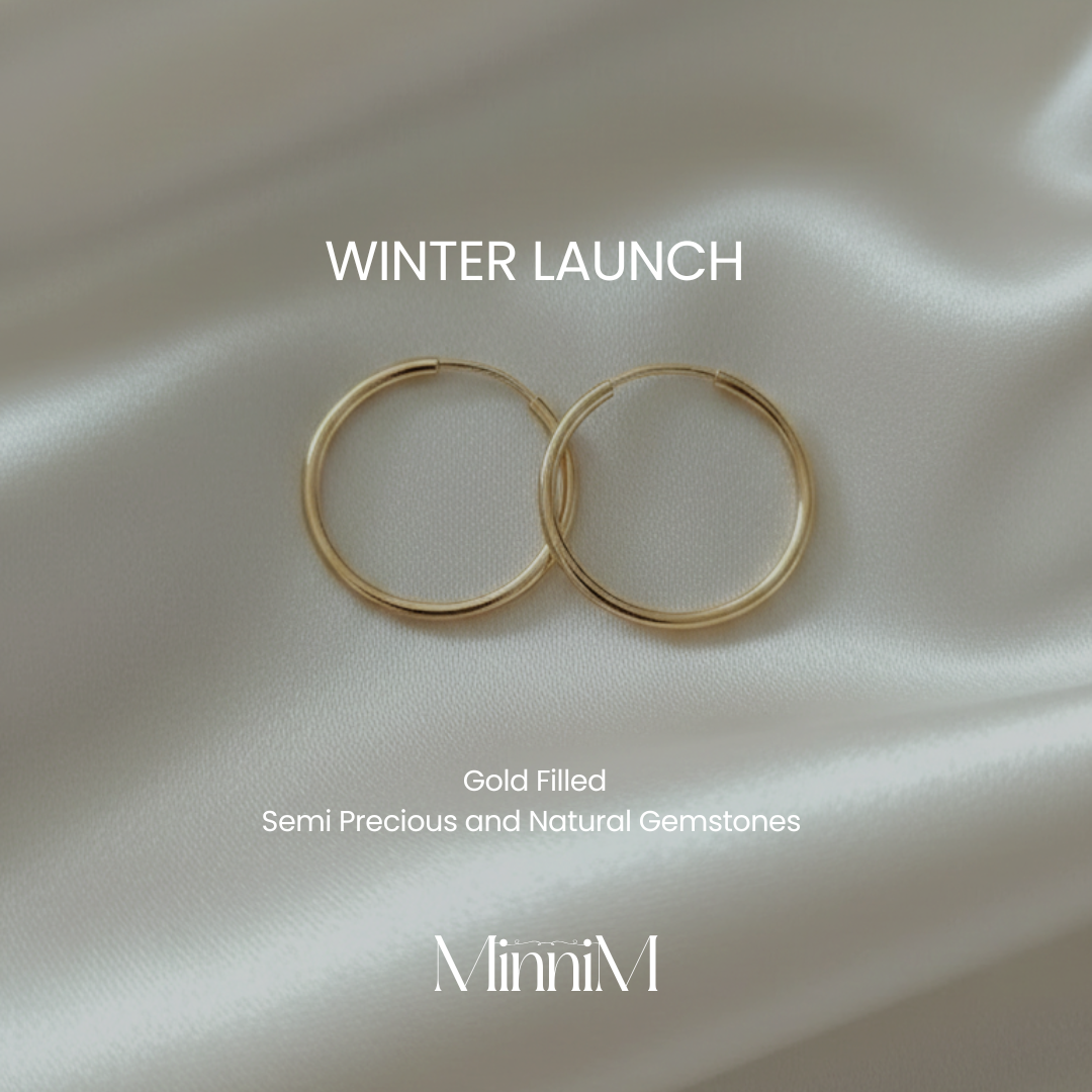 14k Gold Filled Hoops