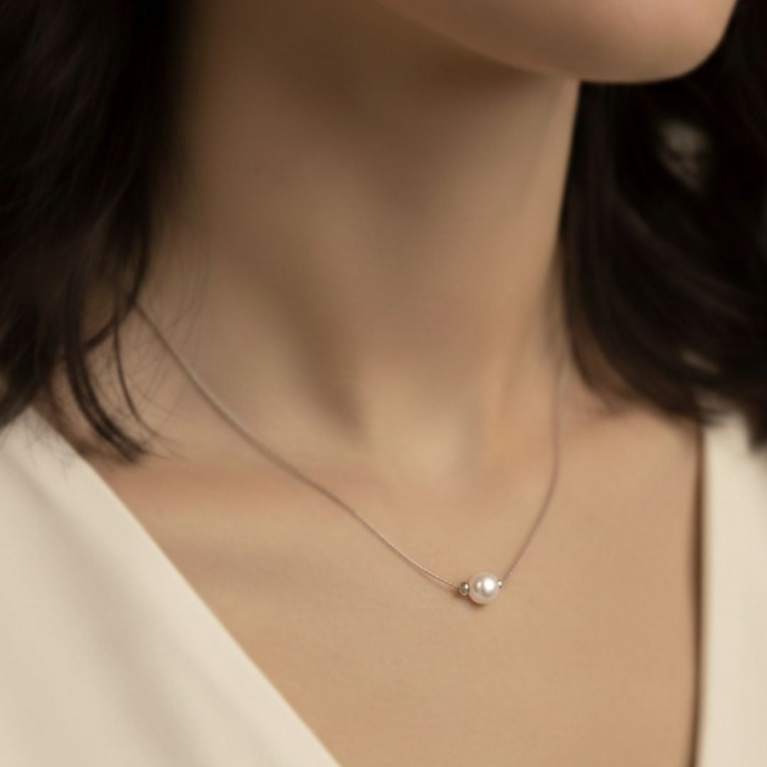 Sterling Silver Freshwater Pearl Necklace