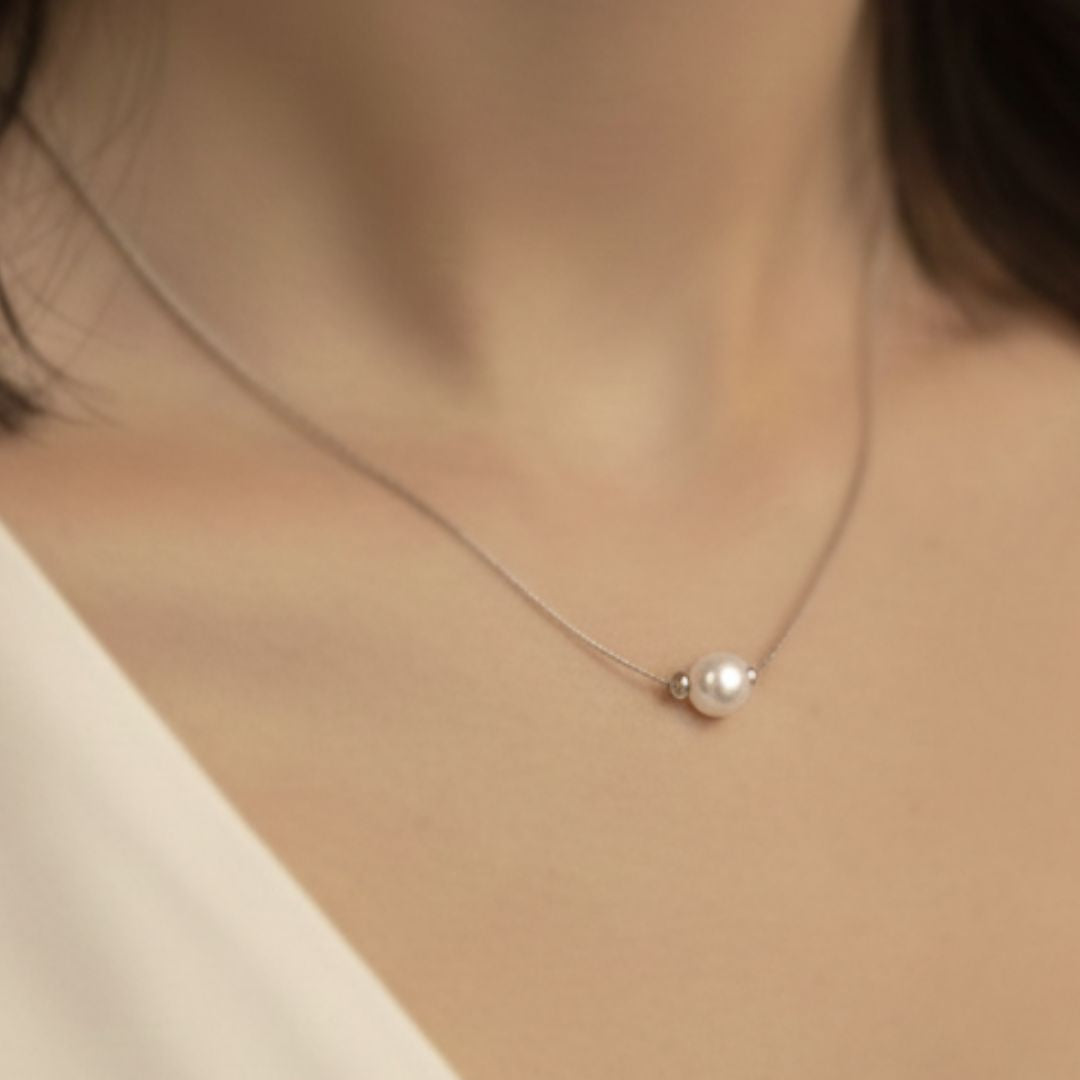 Sterling Silver Freshwater Pearl Necklace