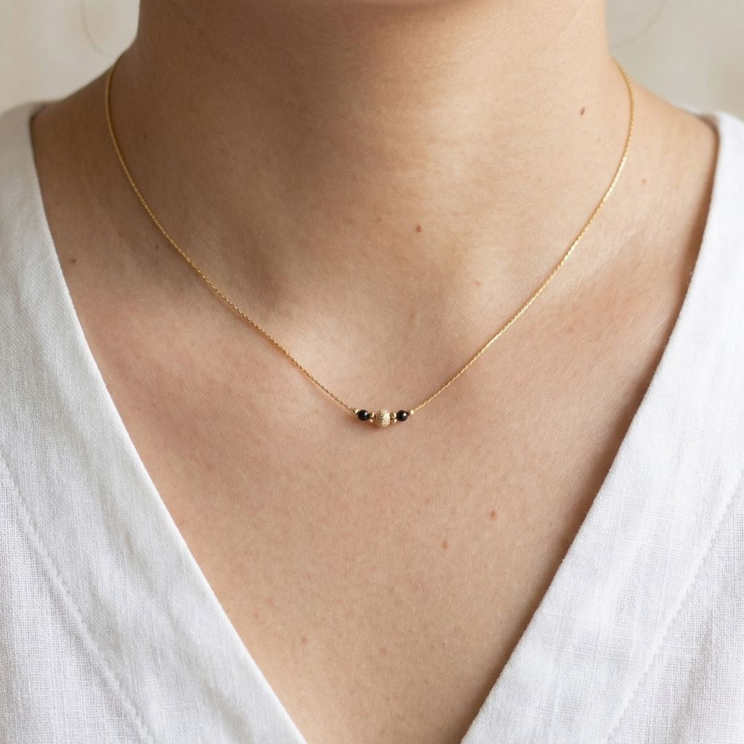 14k Gold Minimal Mangalsutra