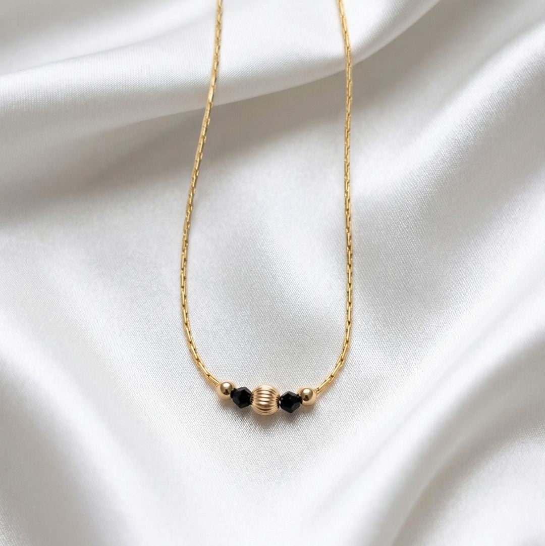 14k Gold Minimal Mangalsutra