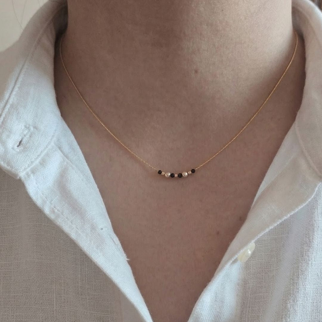 14k Gold Minimal Mangalsutra